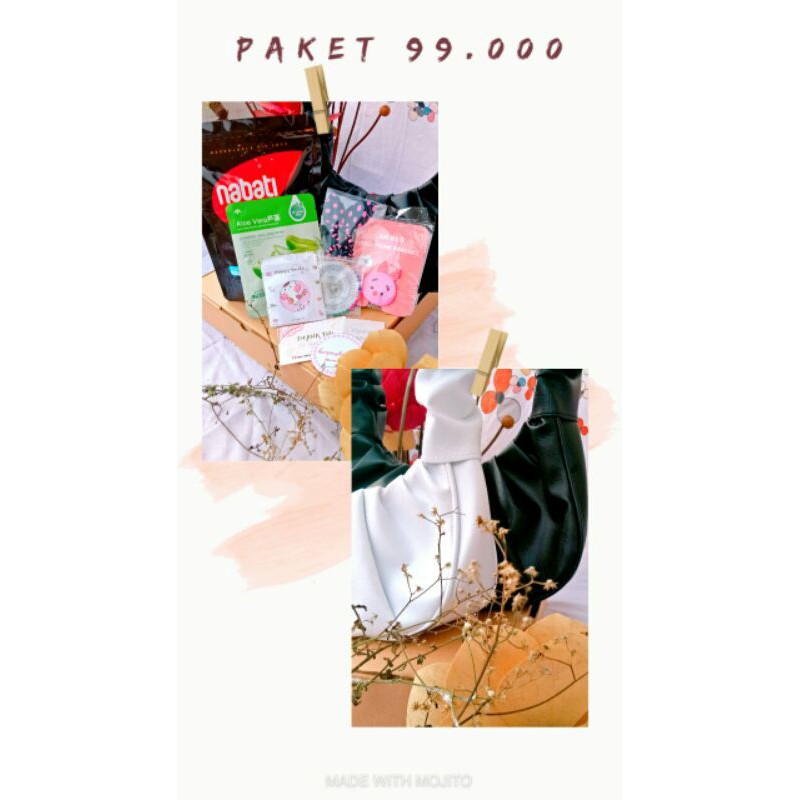 

READY STOK!! PROMO 11.11 PAKET GIFTBOX TAS cuma 99 K