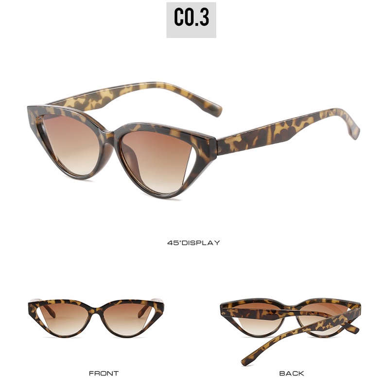 Kacamata Hitam Uv Model Mata Kucing Gaya Retro Eropa Amerika Untuk Pria Dan Wanita