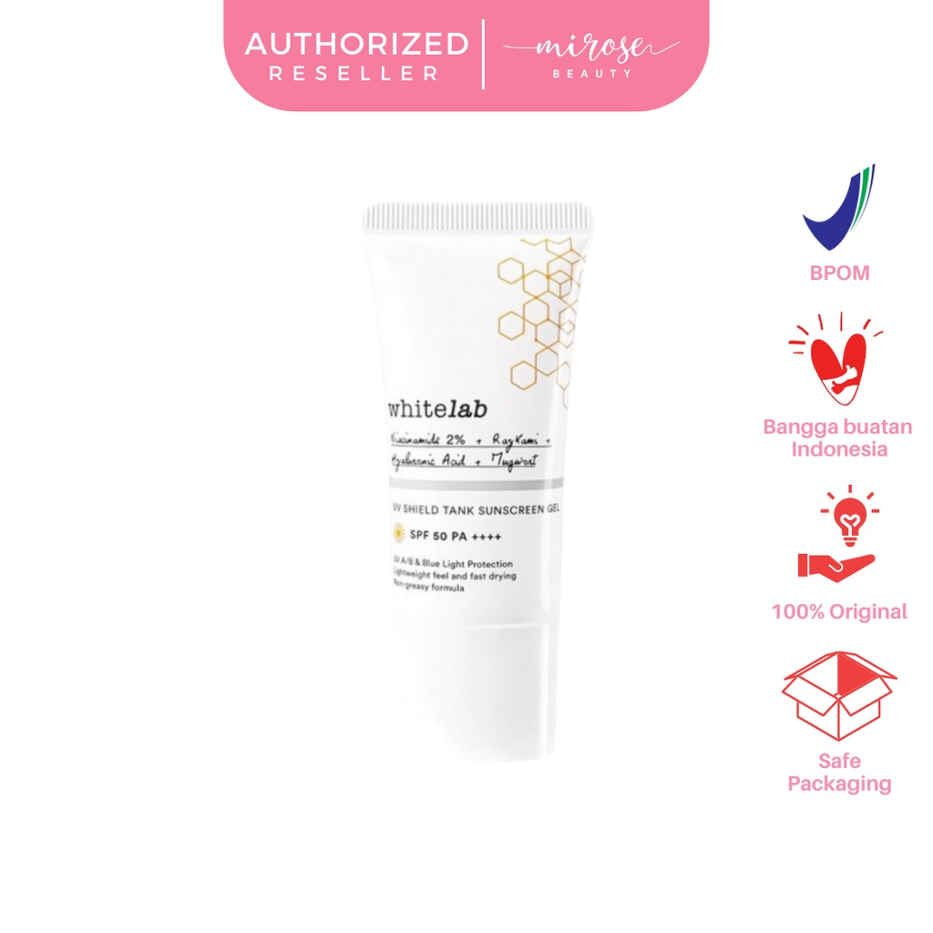 Whitelab UV Shield Tank Sunscreen Gel SPF 50++ PA++++