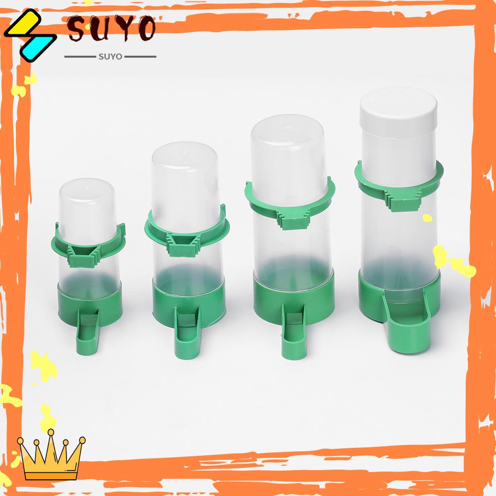 Suyo 2Pcs Klip Feeder Makanan / Minuman Hewan Peliharaan Praktis