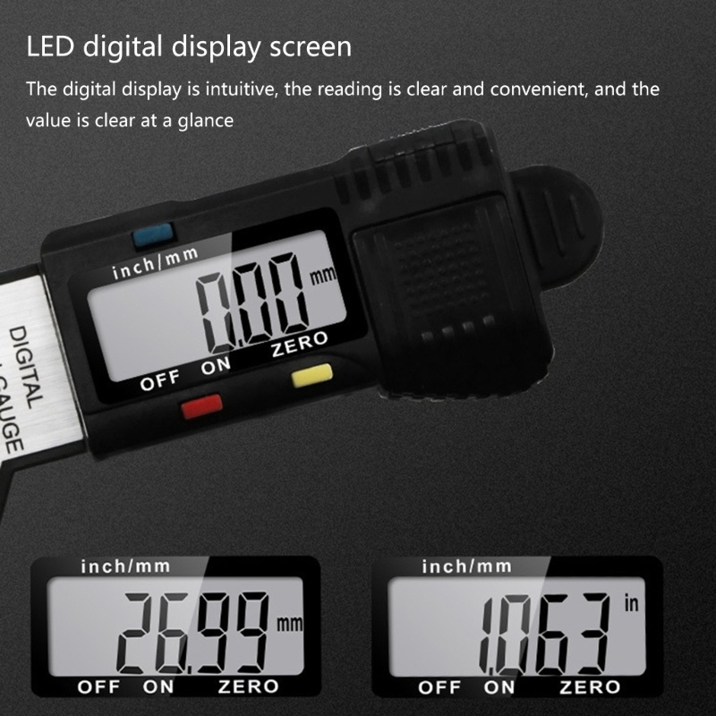 Alat Pengukur Ketebalan Digital Dengan LCD