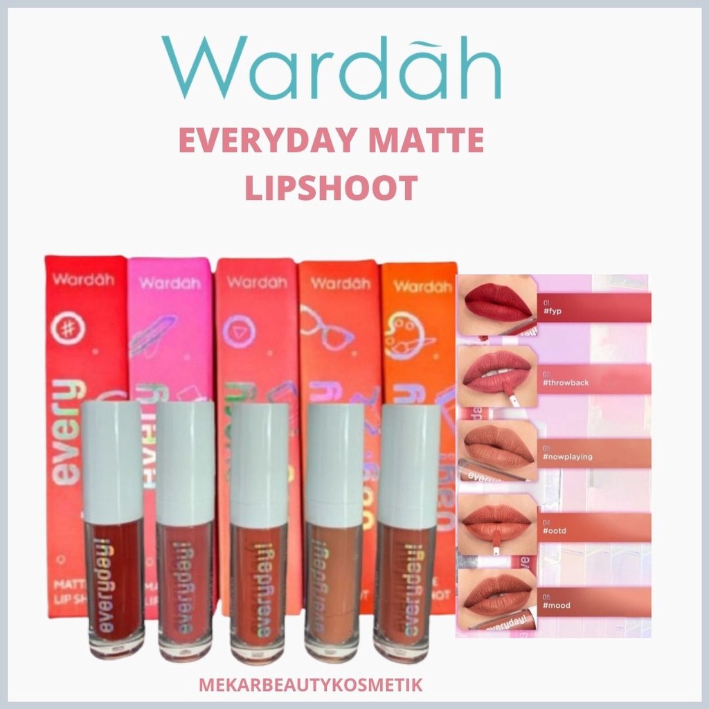 WARDAH LIP SHOT EVERYDAY MATTE