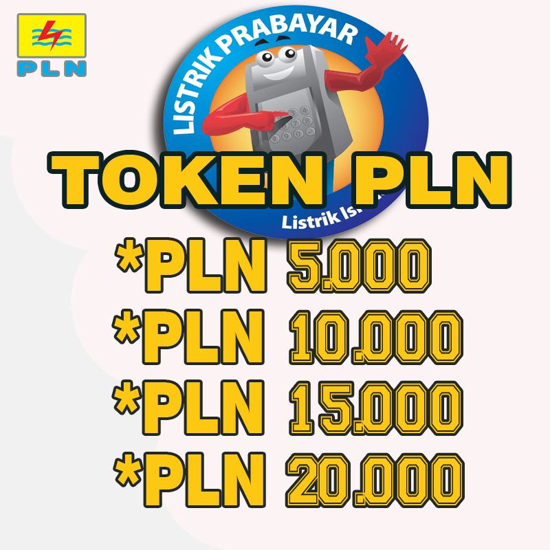 Jual Token Listrik Pln Nominal 5k 10k 15k 20k Shopee Indonesia 0786