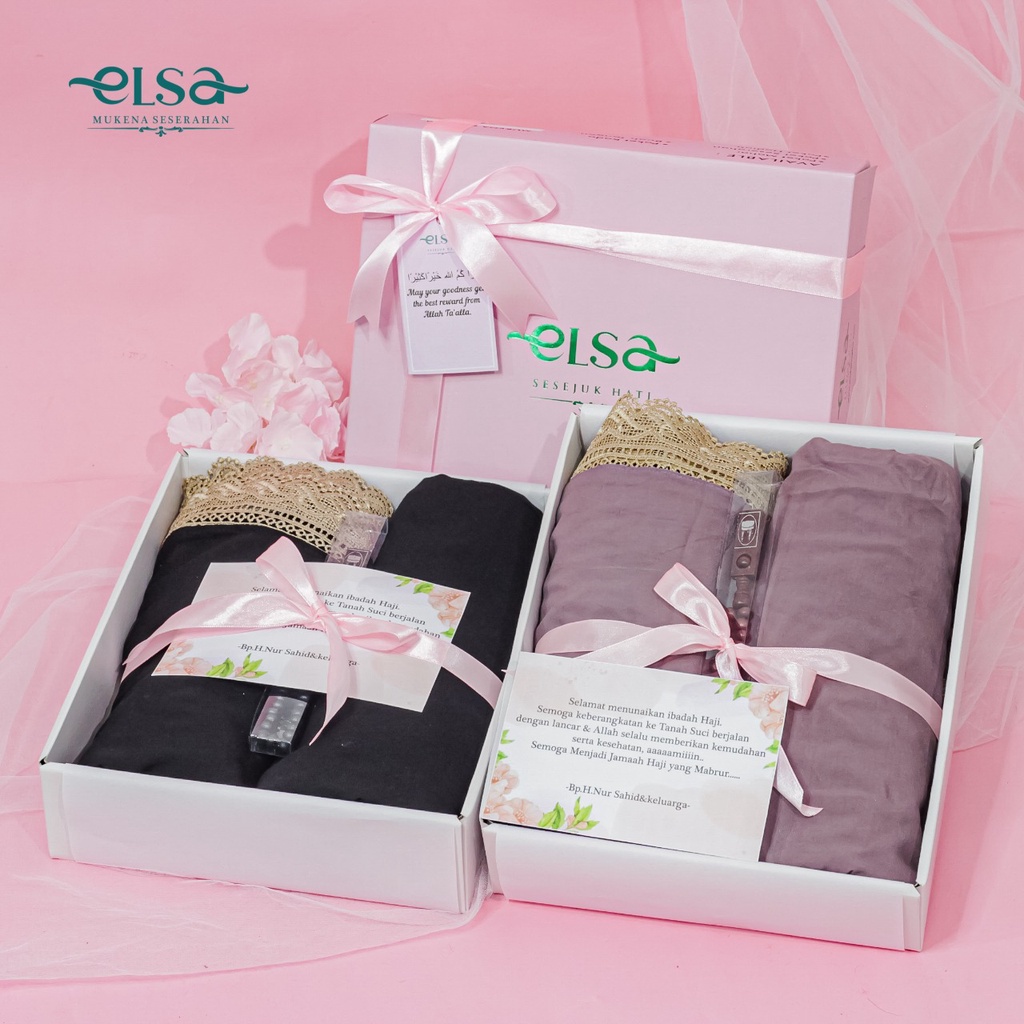 ELSA-Gift Box Premium Alat Sholat Wanita Dewasa