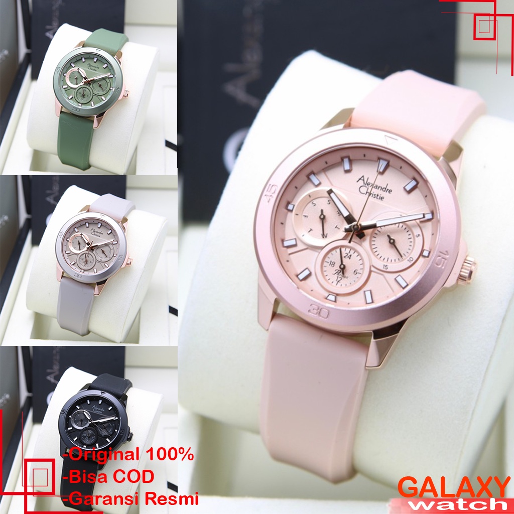 ALEXANDRE CHRISTIE JAM ALEXANDRE CHRISTIE WANITA ALEXANDRE CHRISTIE WANITA ORIGINAL JAM TANGAN ALEXA