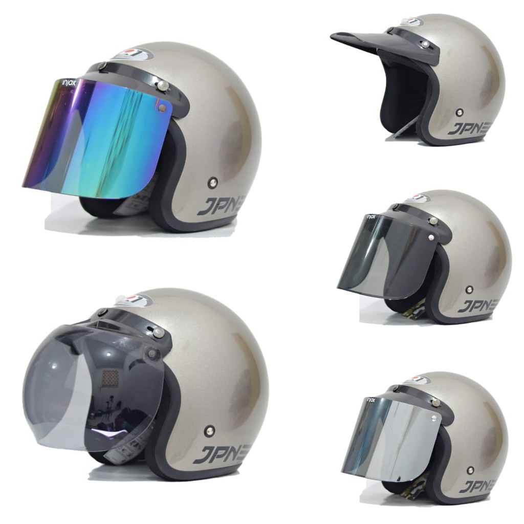 Helm Jpn Retro Granito Gloss