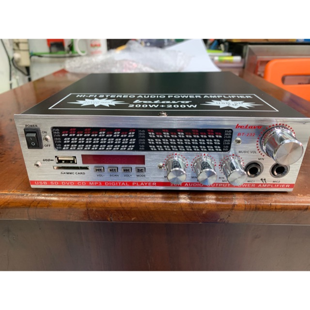 Amplifier betavo bt 232 . Ampli mini betavo bt 232 . Ampli kecil ampli mini