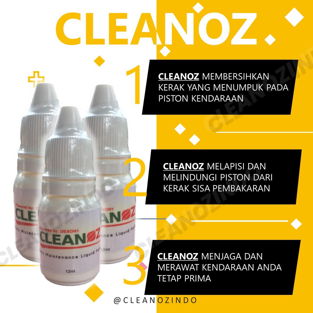CLEANOZ PENGHEMAT BENSIN MOTOR DAN MOBIL BY ARLI KURNIA | CLEANOZINDO