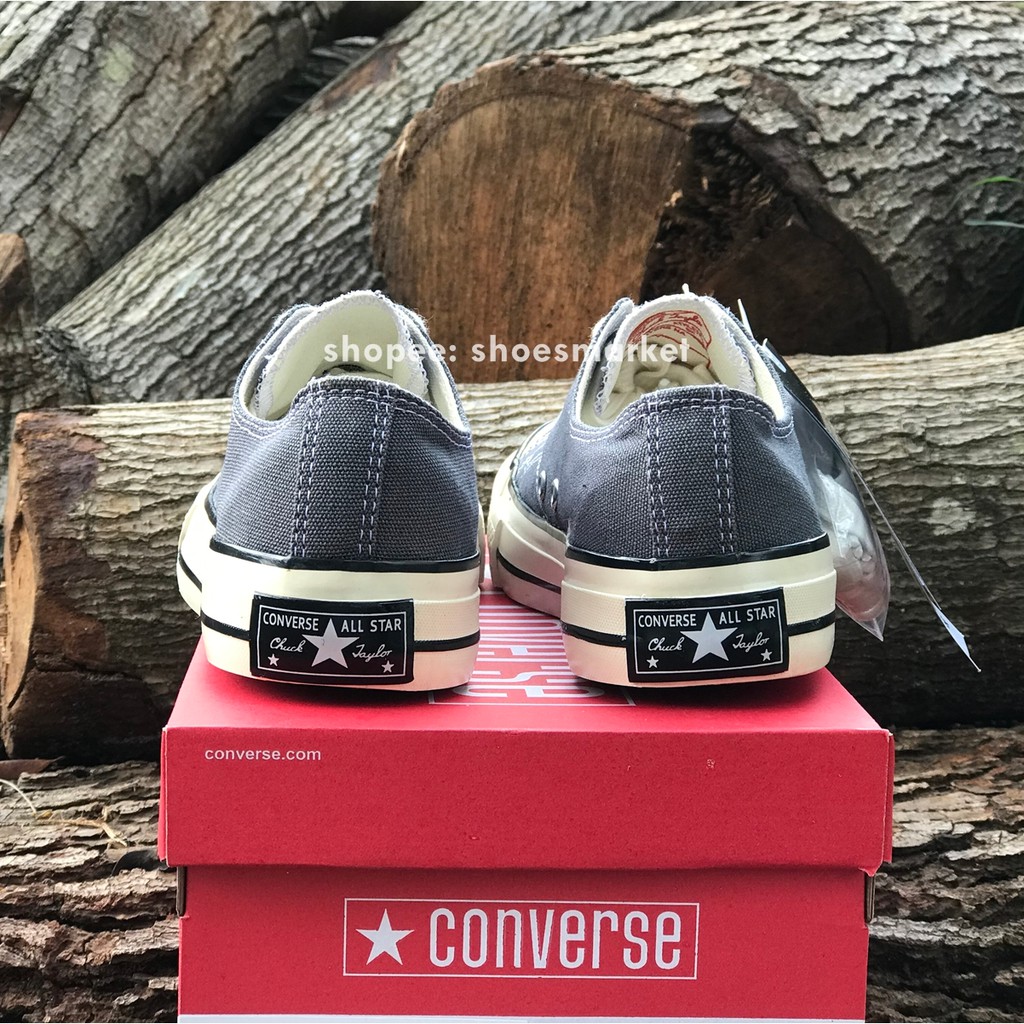 SEPATU CONVERSE 70S LOW GREY ALL STAR CHUCK TAYLOR OBRAL MURAH