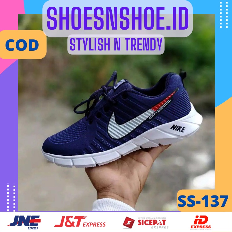 SEPATU SPORT PRIA SNEAKERS OLAHRAGA PRIA DESAIN CASUAL TERBARU SEPATU COWO KEKINIAN SEPATU OOTD GAYA