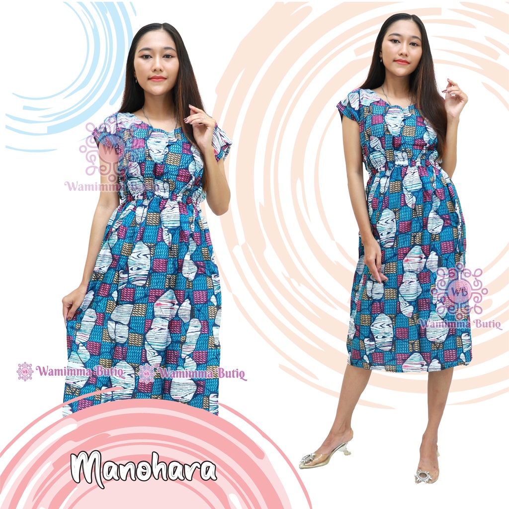 Daster Manohara Bali Daster Karet Pinggang Daster Kekinian Daster Viral Daster Manohara Panjang-Disco-Tosca