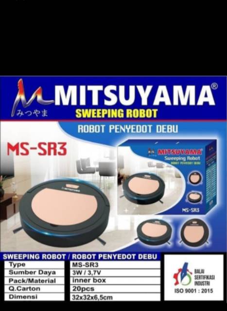 Mitsuyama Robot penyedot debu/Sweeping robot/vacuum cleaner