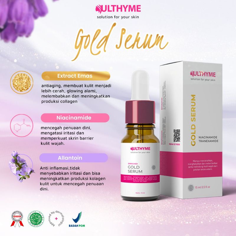 Gold Serum ULTHYME SKINCARE