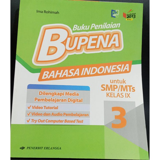 Bupena Bahasa Indonesia Kelas 9