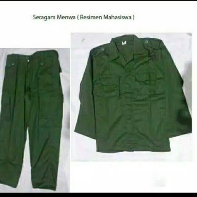 SERAGAM MENWA /SERAGAM RESIMEN MAHASISWA