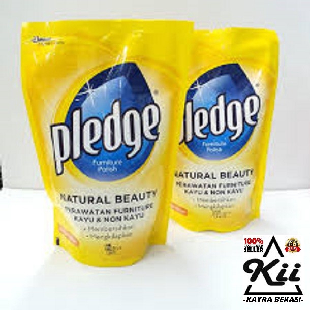 Pledge Furniture Polish Refill 450ml - Pledge Pembersih Perabot Rumah