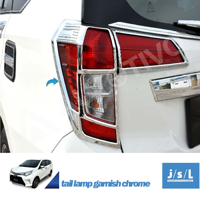 Calya Sigra Aksesoris JSL Cover List Stoplamp Lampu Belakang