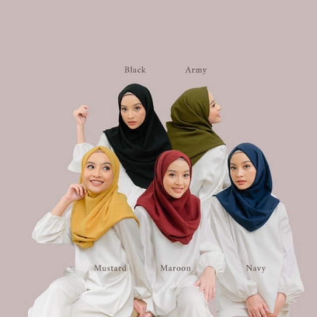 Hijab Laudya instan
