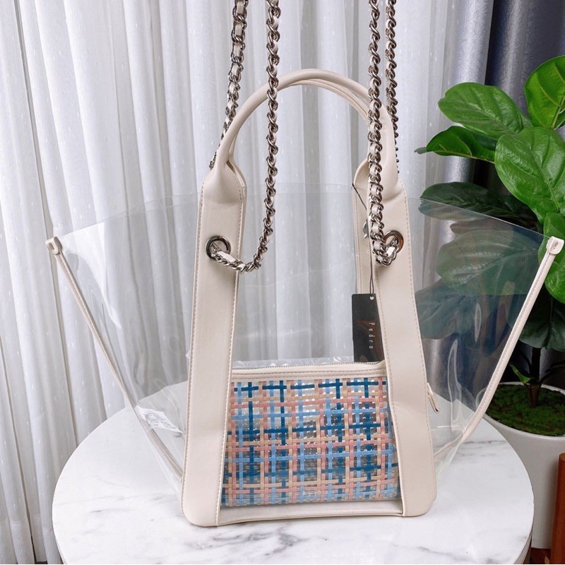 Large See-Through Tote Bag