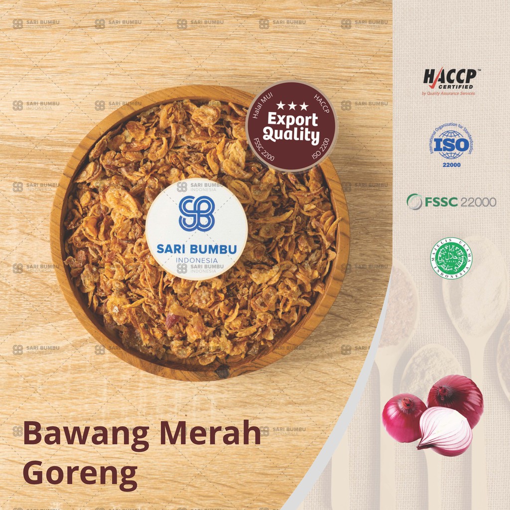 

Kaenomeefood- Bawang Merah Goreng Premium 250gr kualitas ekspor sebagai Penyedap Rasa Halal MUI