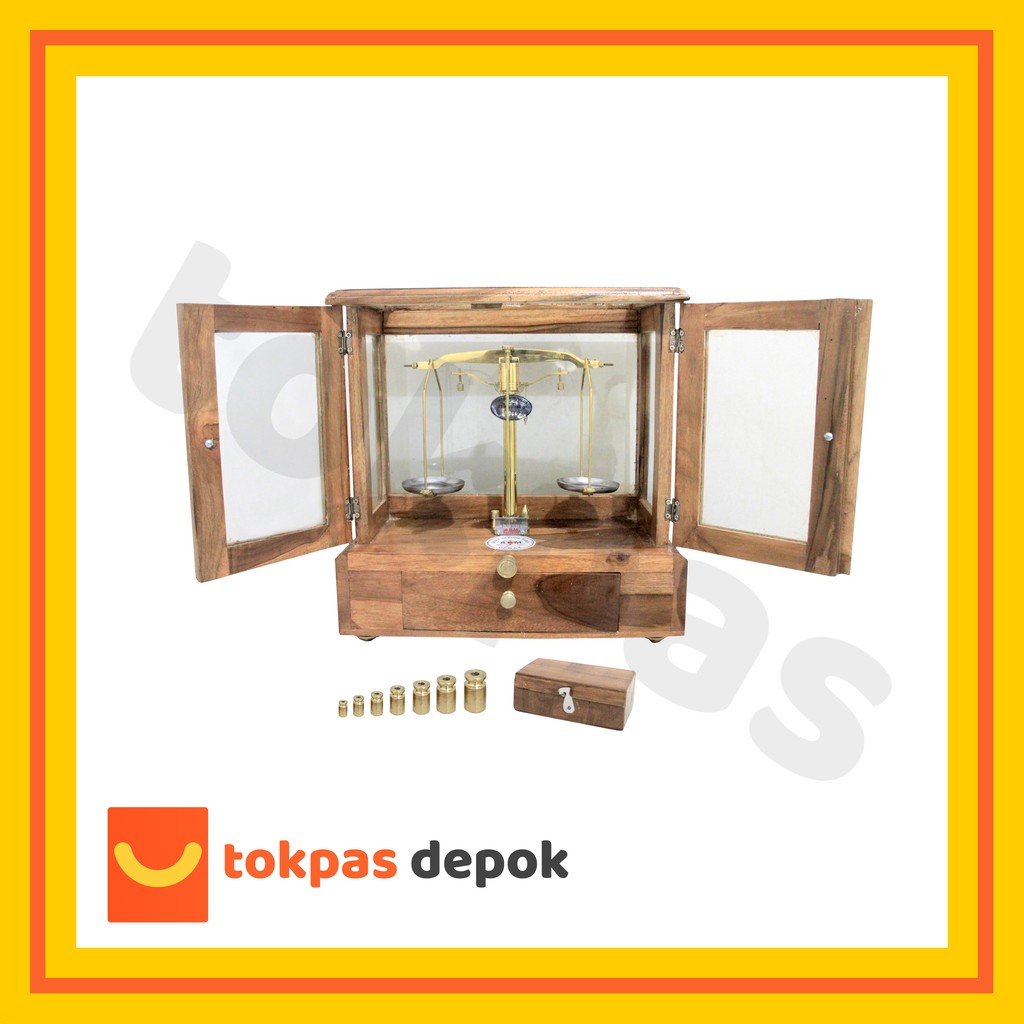 Neraca / Timbangan Miligram Farmasi Obat Apotek Merek APM Kapasitas 50 gr