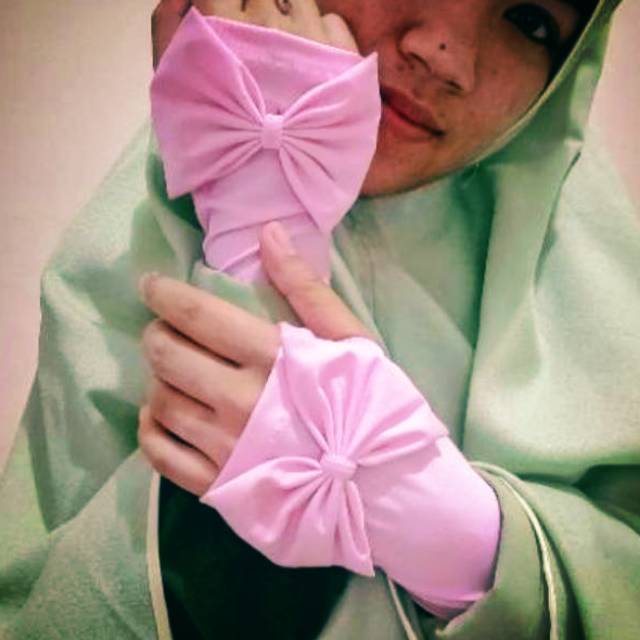 Handsock Jempol Pita Polos / Handsock Pita Senada / Handsock Muslim / Handsock Wanita