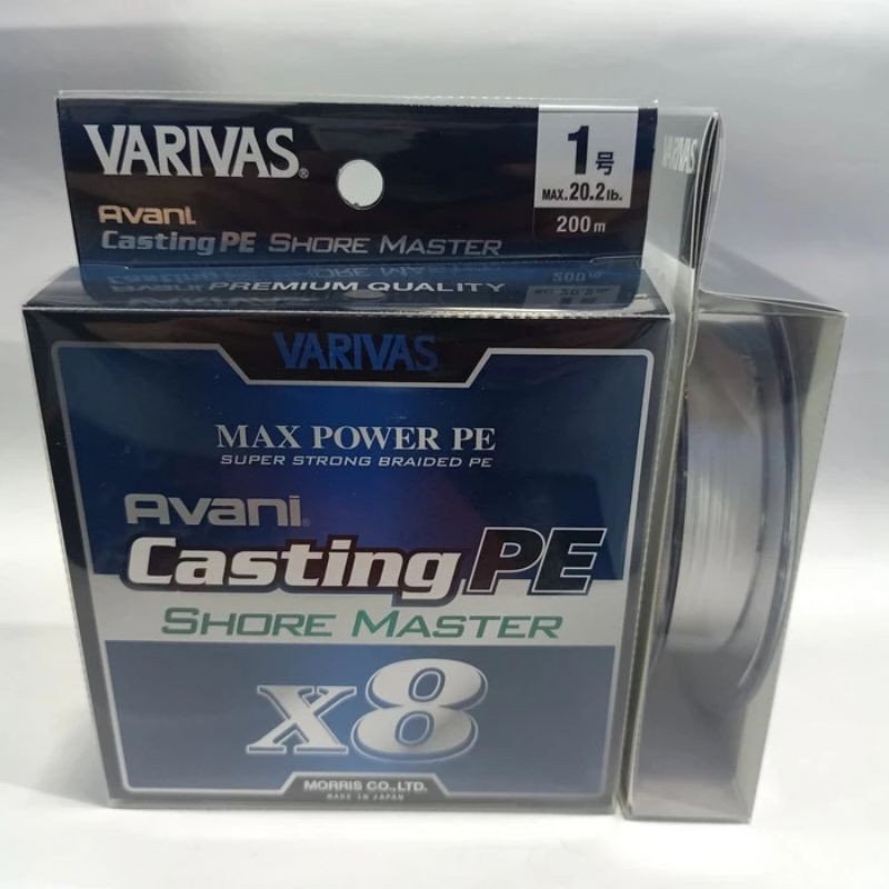 Senar PE VARIVAS CASTING SHORE MASTER PE1 200M