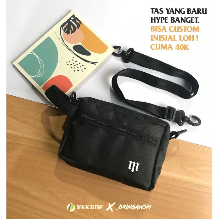 TAS DISTRO CUSTOM | TAS SELEMPANG | TAS BAHU | TAS MURAH