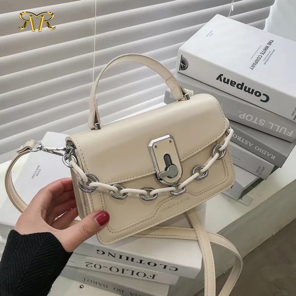 New Tas Selempang Kotak Kunci Box VALENKUCY O'CLOCK
