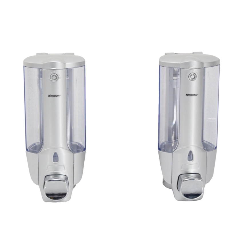 DISPENSER SABUN CAIR ISI 2 / SOAP DISPENSER SET 2x380 ML / TEMPAT SABUN CAIR