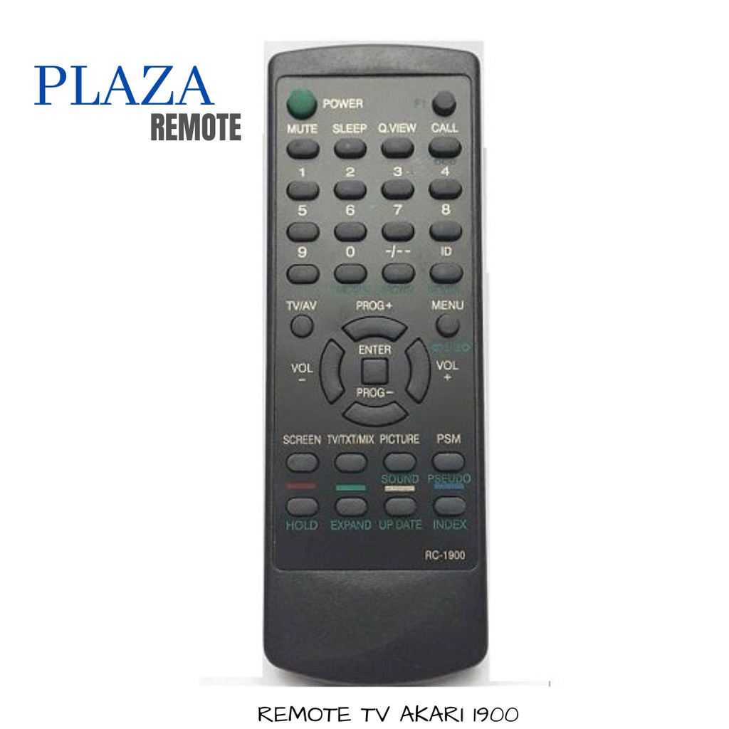 REMOTE TV AKARI TV MULTIFUNGSI LANGSUNG PAKAI TANPA SETTING