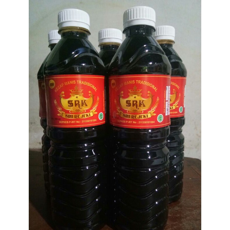 

KECAP MANIS SRI REJEKI KHAS PACITAN Kemasan 600ml