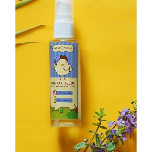 NEW Bebe Roosie Minyak Telon lavender 60ml / TELON SPRAY