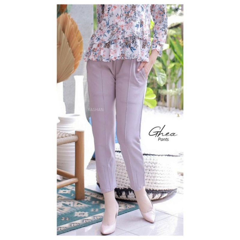 CELANA GHEA PANTS RASHAN || BAGUS UTK SETELAN TUNIK