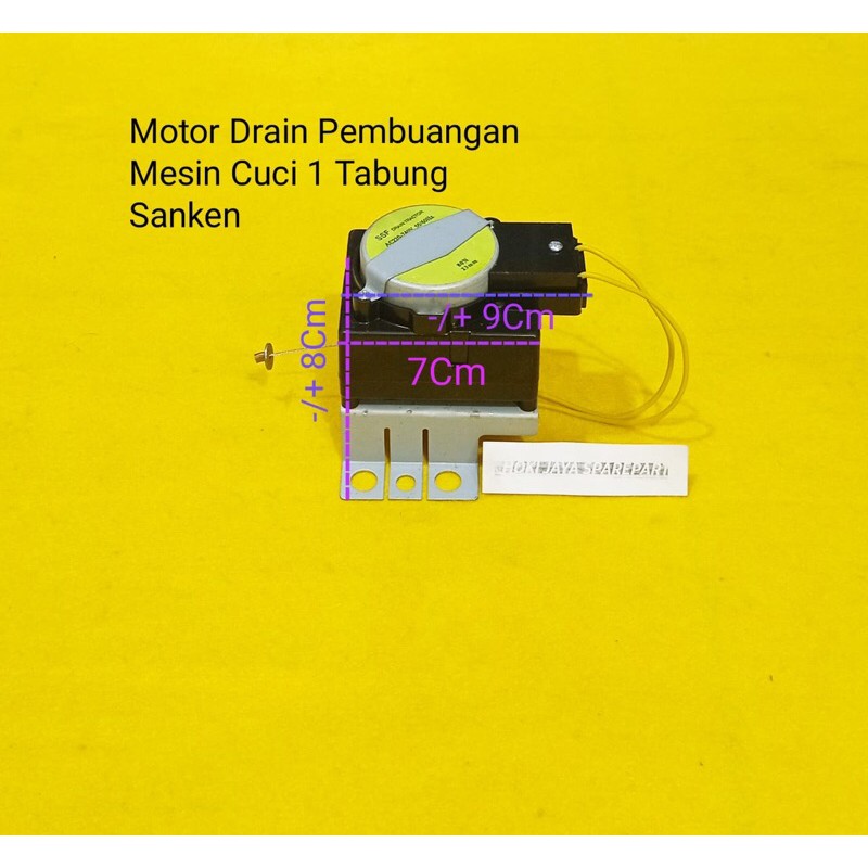 DRAIN MOTOR MESIN CUCI SANKEN / MOTOR DRAIN SANKEN