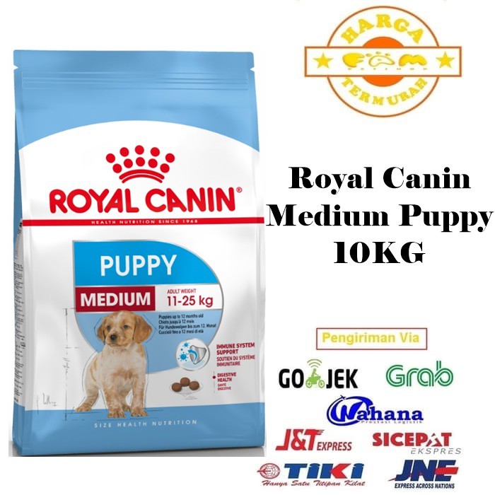 Royal Canin Medium Junior / Puppy 10Kg - Makanan Anjing / Dog Food