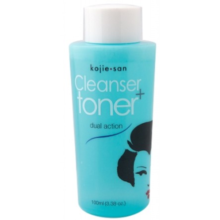 ★ BB ★ KOJIE SAN Cleanser + Toner Dual Action 60ml / 100ml / Kojie San Cleanser / Pembersih Wajah