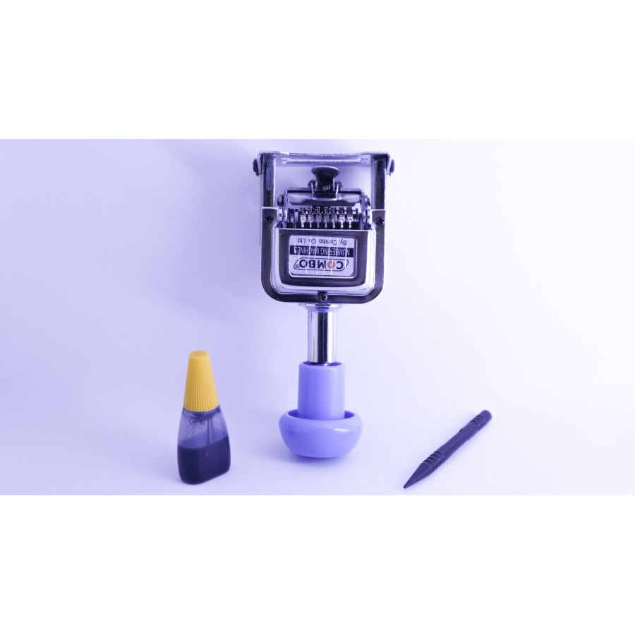 

Automatic Numbering Machine Combo - Stempel Nomorator 6 Digit