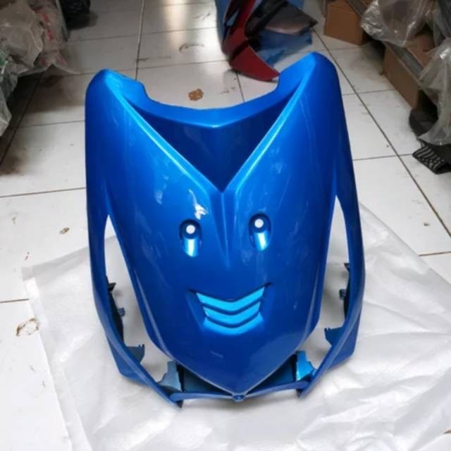 Tameng depan BEAT KARBU 2012,BIRU