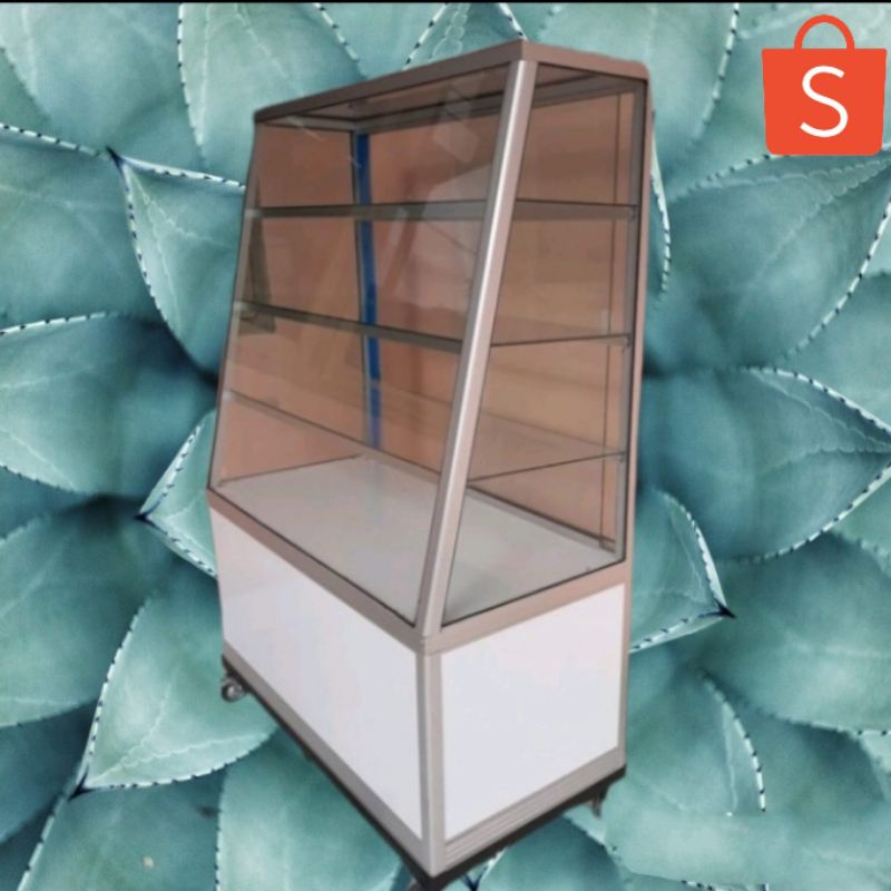 Etalase kue Etalase kaca