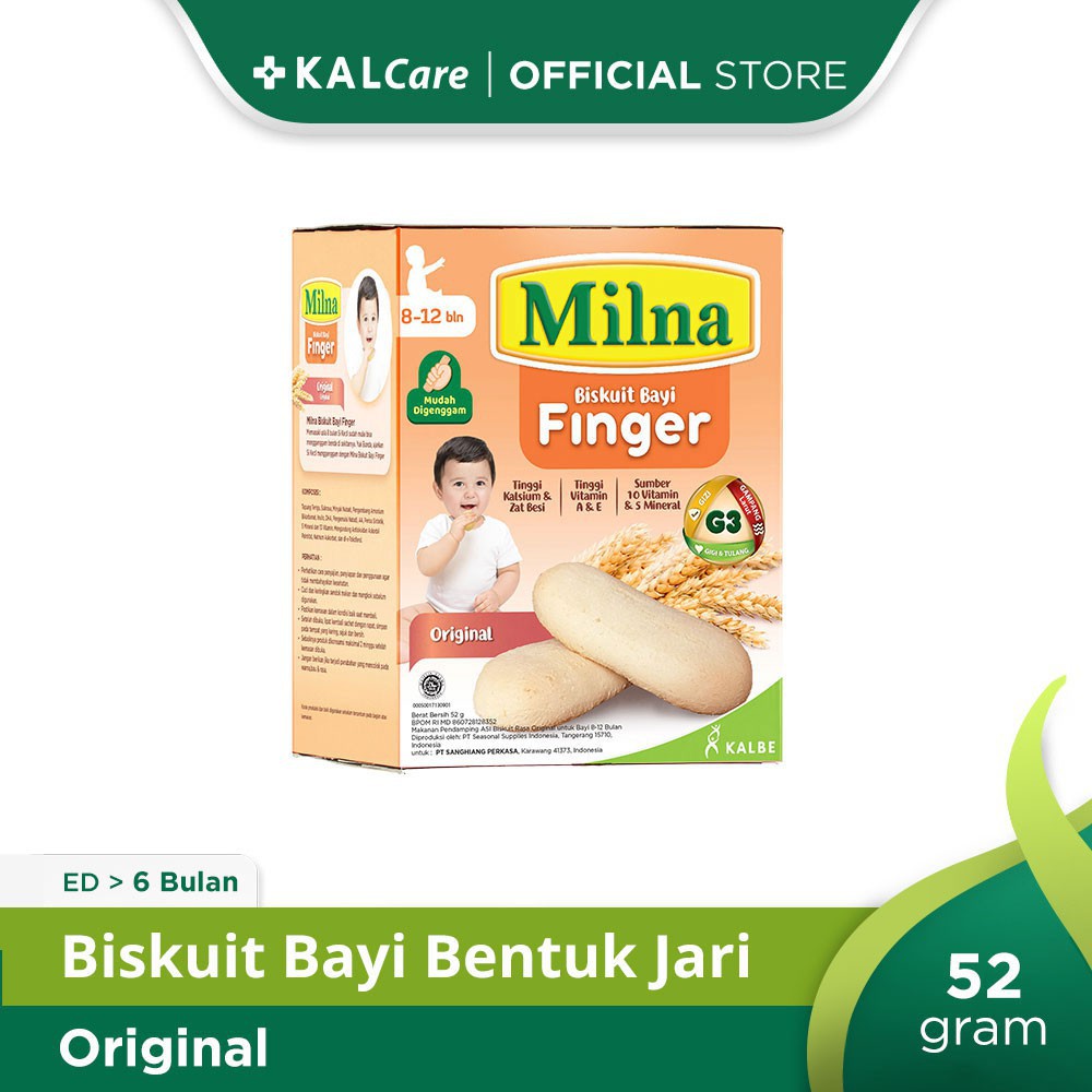 Milna Biskuit Milna Biskuit Ori 52gr / Biskuit Bayi