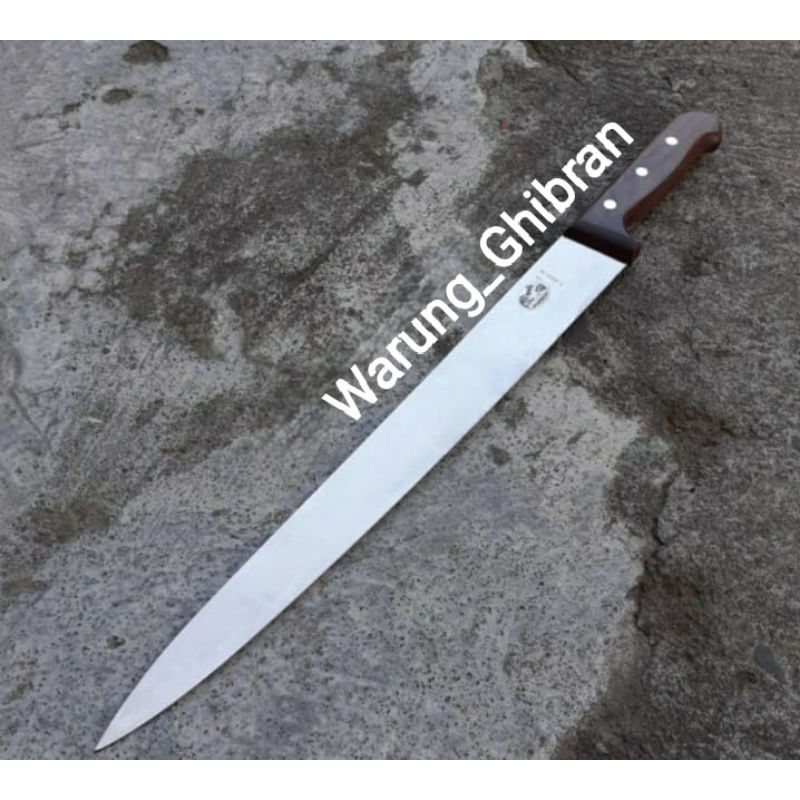 Slicing knife pisau iris victorinox 36cm cap payung /Crossbow original kode 5.4500.36