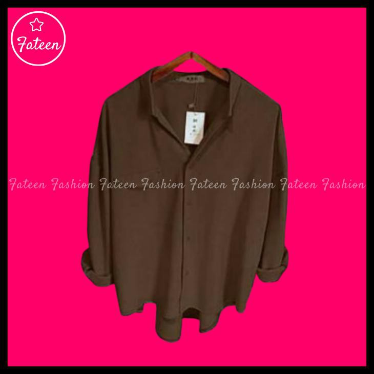 BAJU WANITA LENGAN PANJANG 221 - HEM WANITA LENGAN PANJANG 221 - PUTIH