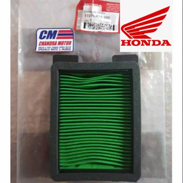 saringan filter udara old cb150r - new cb150r led 17211-K15-900 Original HONDA AHM