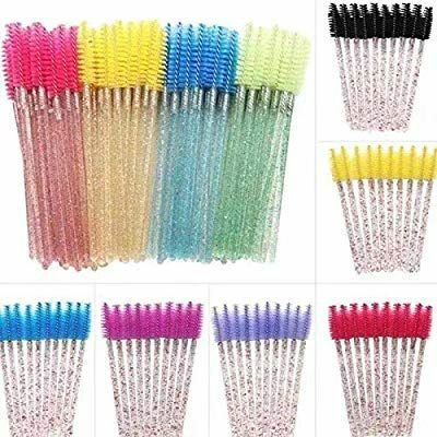 Sisir Bulu Mata Mascara Wand Glitter Spolie Brush Eyelash Extension Satuan Murah