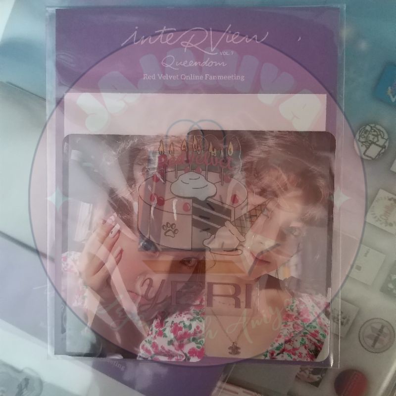 [BOOKED] EPOXY YERI Red Velvet inteRView Queendom pair PC Ten Hitchhiker Stranger Jewel Universe