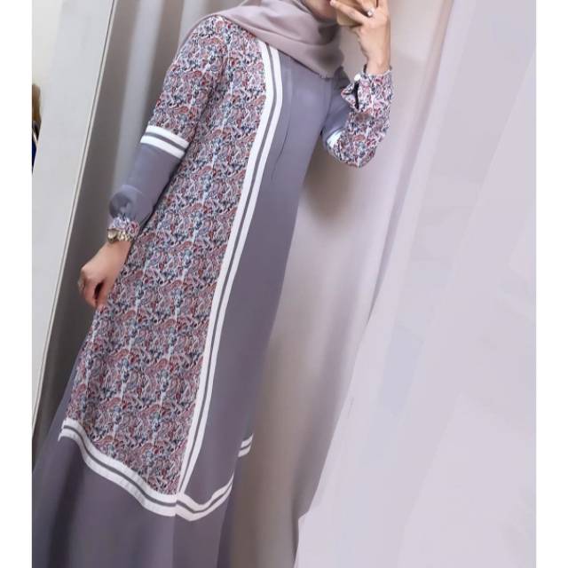 Gamis haifa dress. Javina replika
