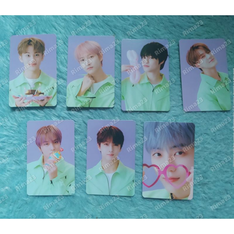 photocard pc benefit sg 2021 nct dream withdrama WD
