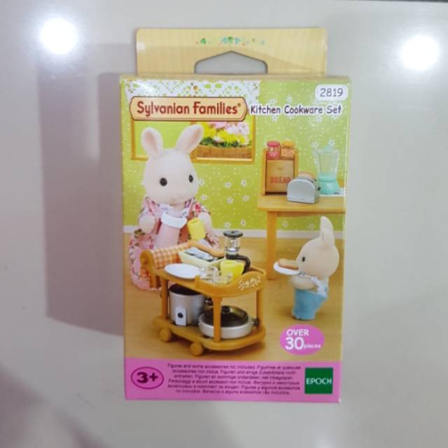 Sylvanian families kitchen cookware set