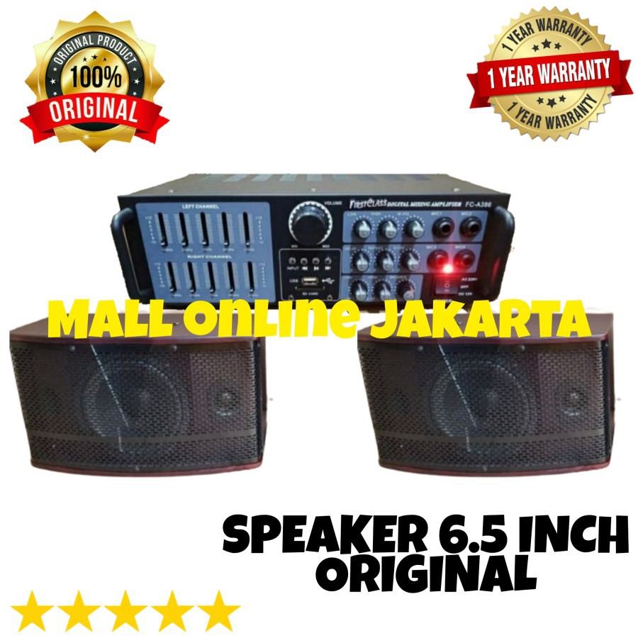 Paket Audio Rumah indoor sound system firstclass targa original